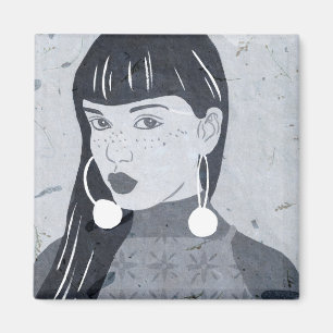 Imán Retrato nocturno