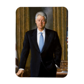 Imán Retrato Oficial de Bill Clinton