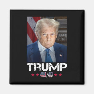 Imán Retrato Oficial Del Día De Inauguración De Trump 4