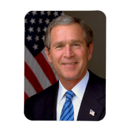 Imán Retrato Oficial del Presidente George W Bush