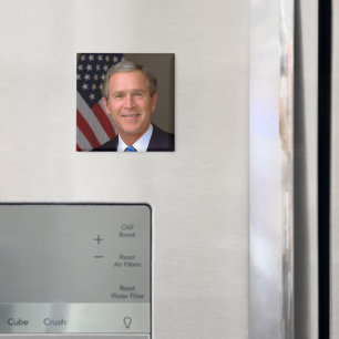 Imán Retrato Oficial del Presidente George W Bush