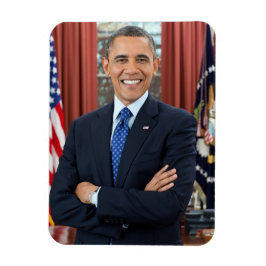 Imán Retrato oficial del segundo mandato del presidente