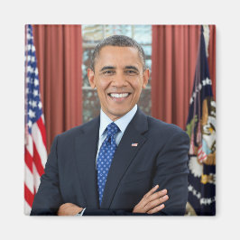 Imán Retrato oficial del segundo mandato del presidente