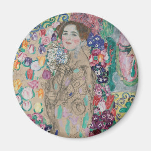 Imán Retrato póstumo de Ria Munk por Gustav Klimt