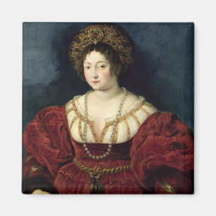 Imán Retrato póstumo del d'Este de Isabel