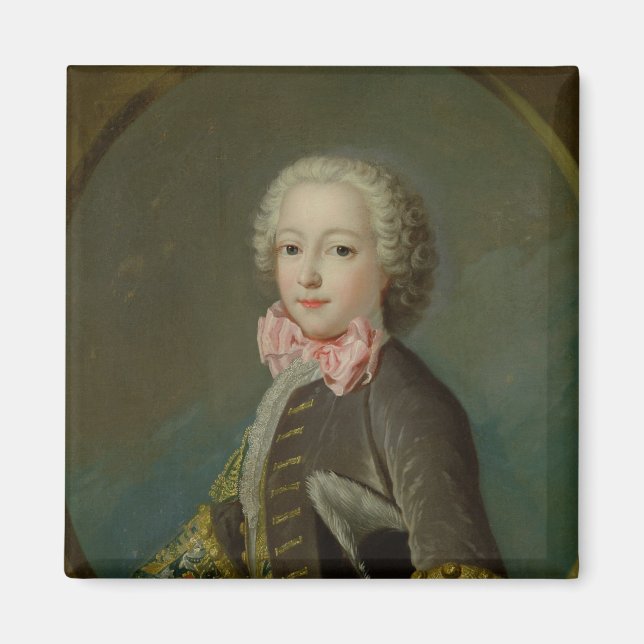 Imán Retrato presumido de ser del duque de Tresme (Frente)