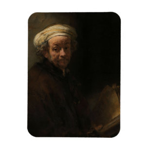 Imán Retrato Rembrandt antiguo
