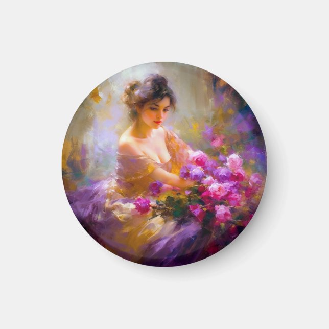 Imán Retrato sensual (Frente)