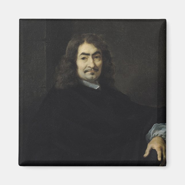 Imán Retrato, supuestamente Rene Descartes (Frente)