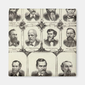 Imán Retratos de la señora DLR Wardner