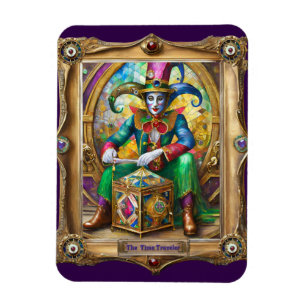 Imán retratos del reino de Mardi Gras - El viajero en e