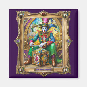 Imán retratos del reino de Mardi Gras - El viajero en e