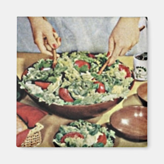Imán Retro 1950 Magnet alimentario 1