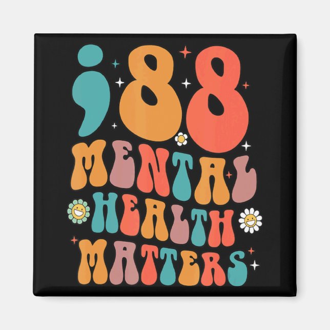 Imán Retro 988 Mental Health S Suicide Prevention  (Frente)