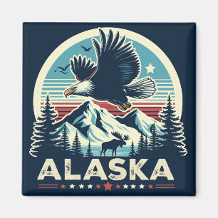 Imán Retro Alaska