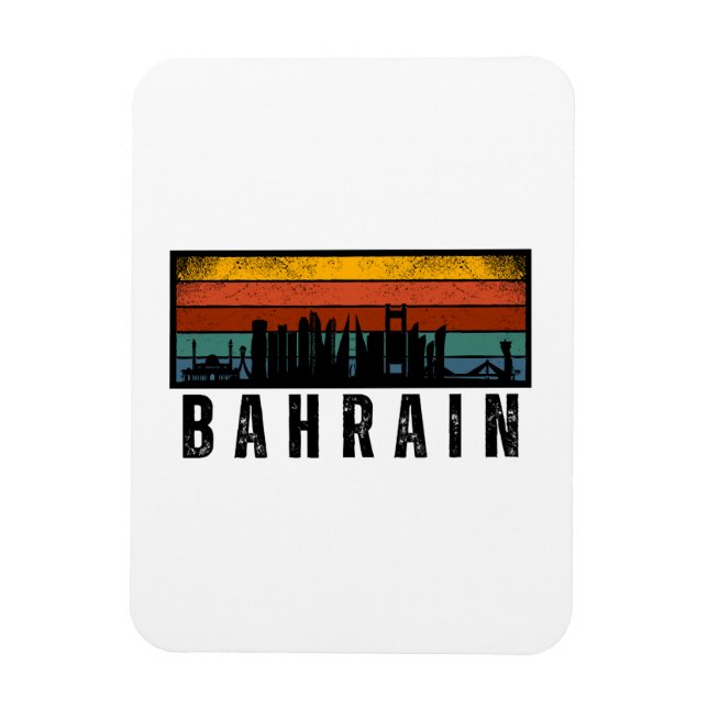 Imán Retro bahrain vintage (Vertical)