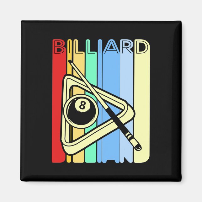 Imán Retro Billiard (Frente)