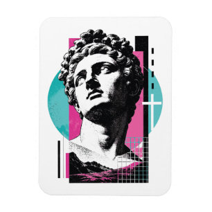 Imán Retro Brutalista Jesús Estatua Griega Colosenses 2