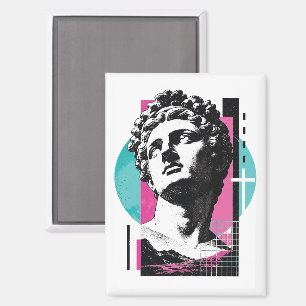 Imán Retro Brutalista Jesús Estatua Griega Colosenses 2