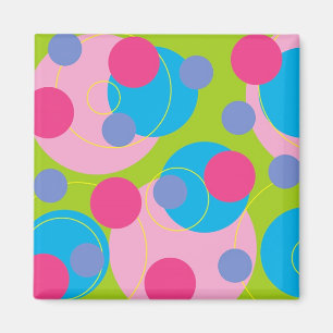Imán Retro Candy Pink Magnet