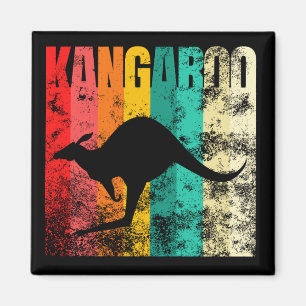 Imán Retro canguro