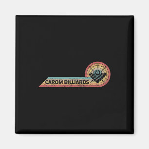 Imán Retro Carom Billiards Vintage Player Film Strip