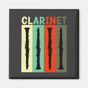 Imán Retro Clarinet