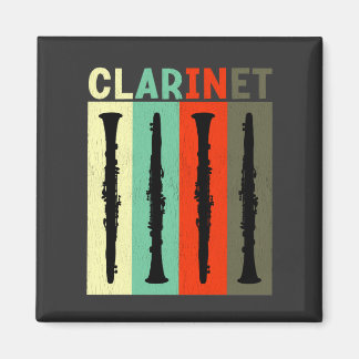 Imán Retro Clarinet
