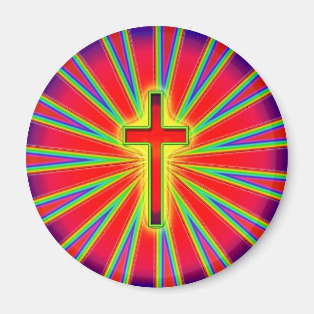 IMÁN RETRO CROSS (Frente)