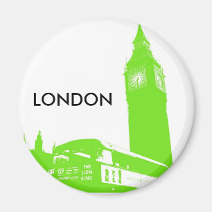 Imán retro de Big Ben