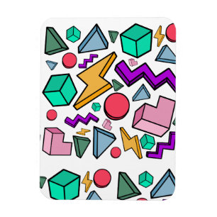 Imán Retro de cosecha estética de los años 80