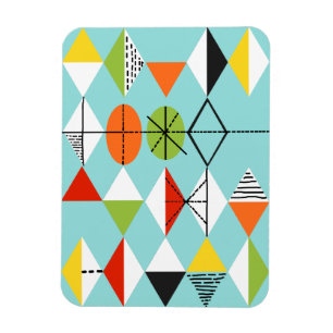 Imán retro de Flexi del modelo del Harlequin