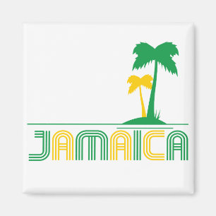 Imán retro de Jamaica