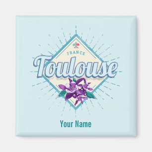 Imán Retro de la ciudad de Toulouse violó la vieja Souv