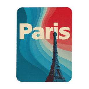 Imán Retro de París
