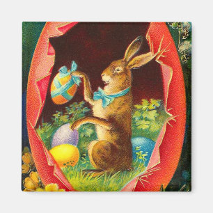 Imán retro de Pascua
