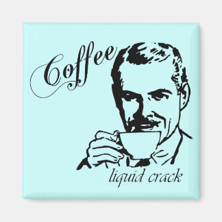 Imán retro de refrigerador de crack líquido para c