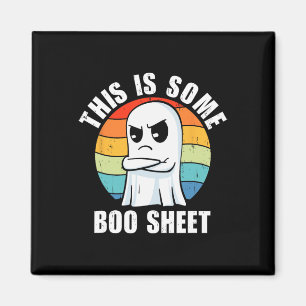 Imán Retro Esta Es Una Hoja De Bote De Fantasma Hallowe
