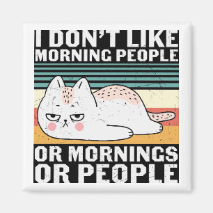 Imán Retro Funny Cat Magnet