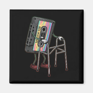Imán Retro Funny Old Cette Walker Nunca Olvidó Flo