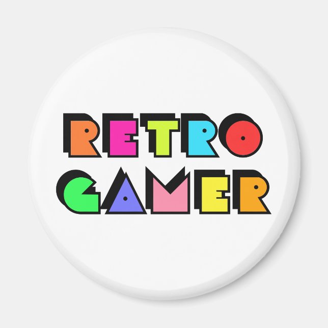 Imán Retro Gamer (Frente)