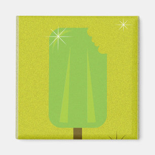Imán Retro Green Popsicle