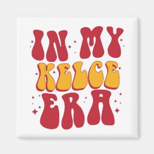 Imán Retro Groovy En Mi Era Kelce 