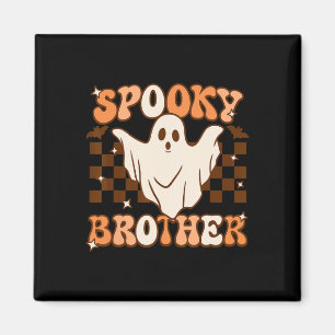 Imán Retro Groovy Fantasma Hermano Ropa