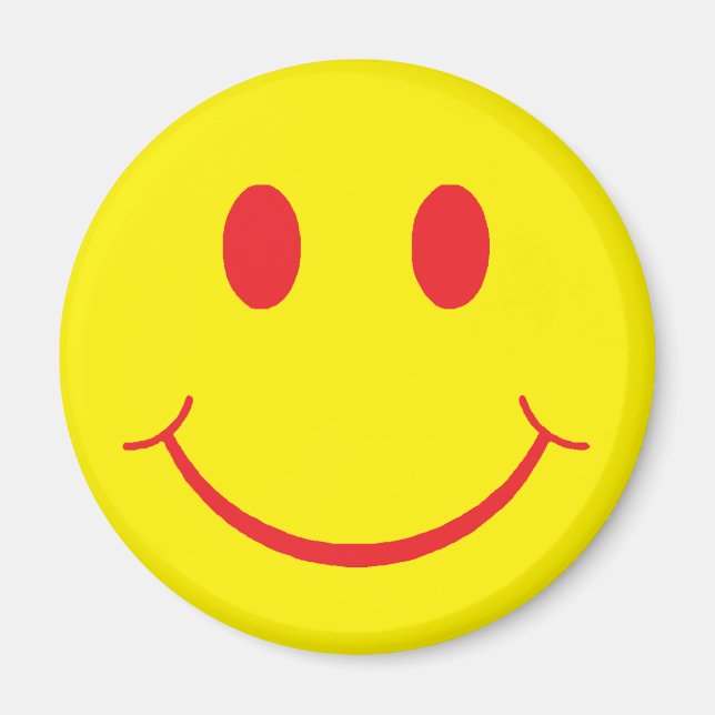 Imán Retro Happy Face (Frente)