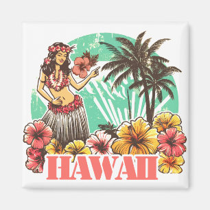 Imán Retro Hawaii