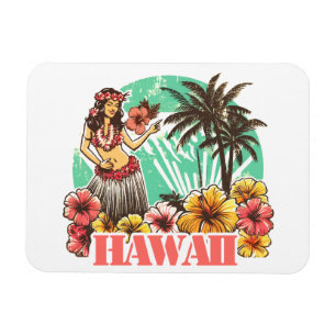 Imán Retro Hawaii