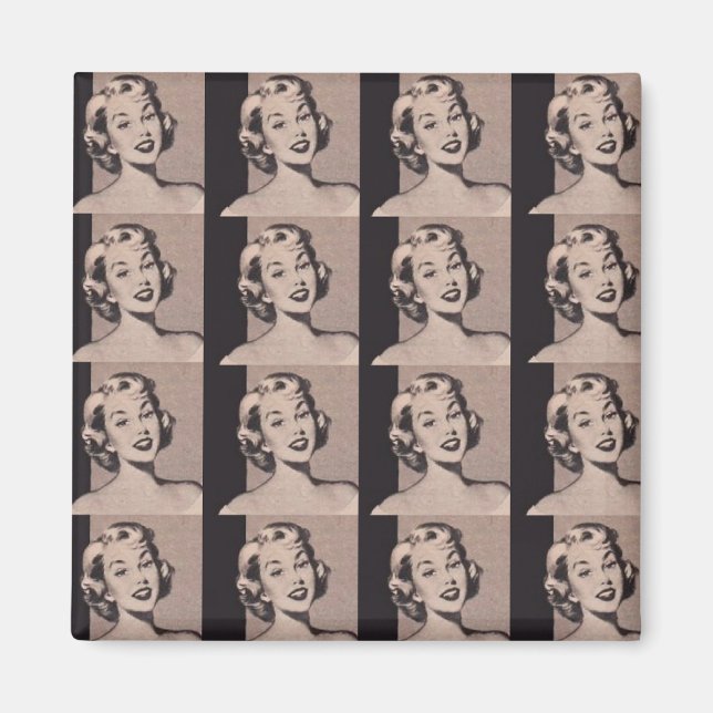 Imán Retro Housewife (Frente)