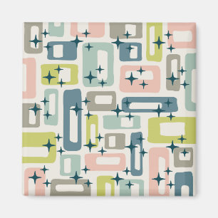 Imán Retro Mid Century Moderno