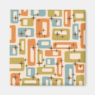 Imán Retro Mid Century Moderno